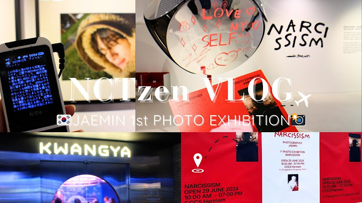 sub. NCTzen VLOG⌇JAEMIN 1st PHOTO EXHIBITION “NARCISSISM”📸ジェミンの写真展を見てKWANGYAにも行く韓国旅行✈️🇰🇷시즈니 브이로그 🌱