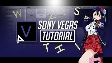 Sony Vegas - AMV Tutorial - Ae Inspired Scattered Text Animation