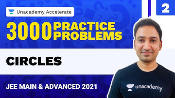 Circles | 3000 Practice Problems | IIT-JEE 2021 Maths | Praneet Kalyanam | Unacademy
