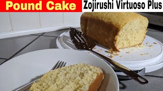 Pound Cake, Zojirushi Virtuoso Plus Breadmaker Recipe, BB-PDC20