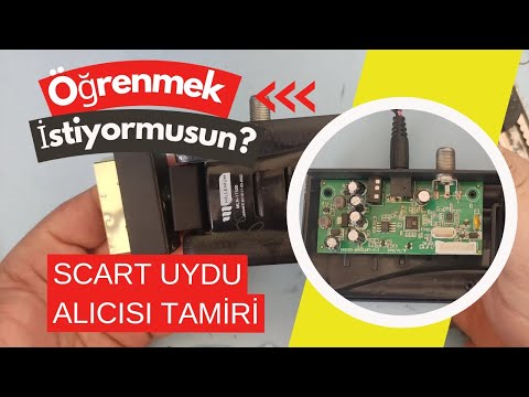 Tamir meraklıları için 👨‍🔧Scart uydu alıcısı tamir🛠️