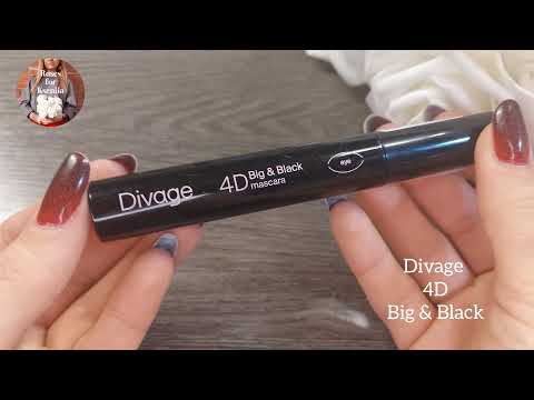 Тушь для ресниц DIVAGE 4D BIG&BLACK