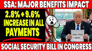 Social Security Shock: Three Major Increases—2.8%, 9.6% & 10.1%—Set to Impact Millions of Americans