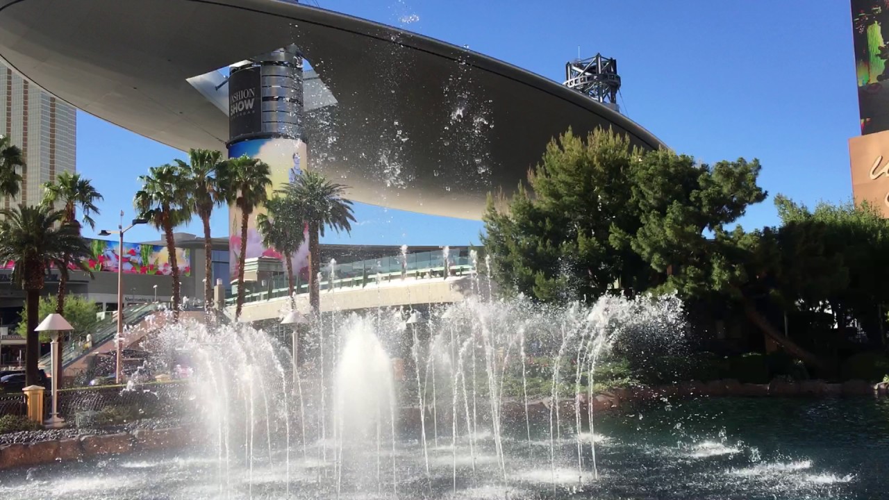 Fountain at the Wynn Las Vegas YouTube