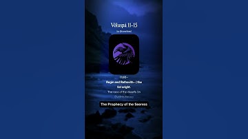 Thumbnail of Nordic Völuspá 11-15: Viking gods tremble #music #musicshorts #epic #legend #poem #vikings