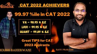 99.97 Percentile in CAT 2022 I Strategy for CAT 2023 I How He Prepared for all 3 Sections in Detail