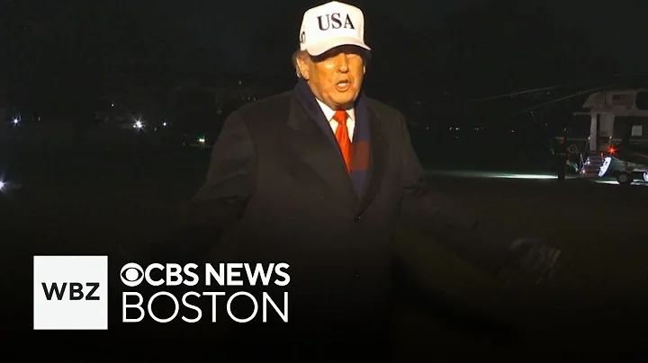 President Trump reacts to shooting at Brown University