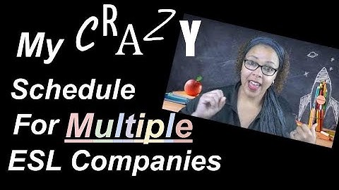 Working  For Multiple ESL Online Companies/Gogokid/BlingABC/Qkids/Magic Ears/Cambly/VIPKid