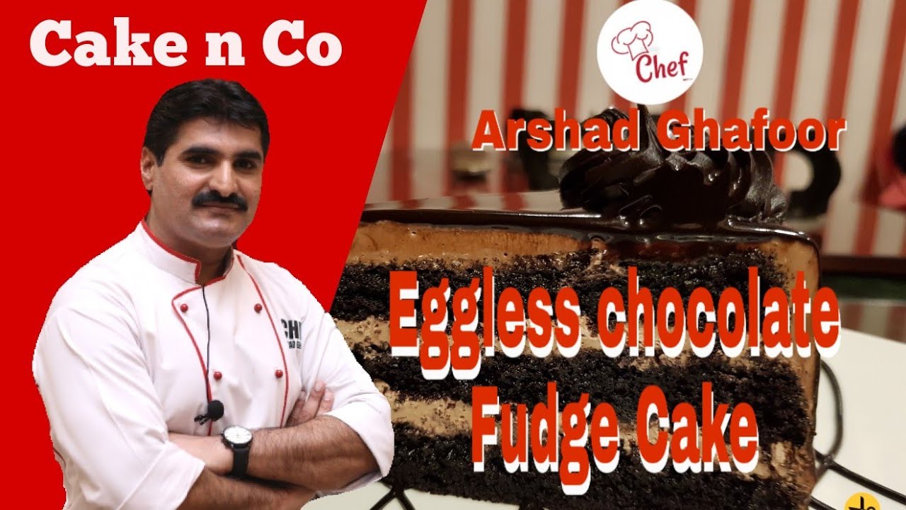 Eggless chocolate Fudge cake / recipe by Cake n Co YouTube