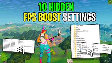 10 Hidden Settings for a FPS Boost & 0 Delay