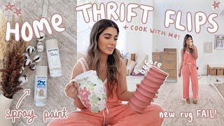 HOME THRIFT FLIPS, opening up about our Jewish religion + making sushi waffles!