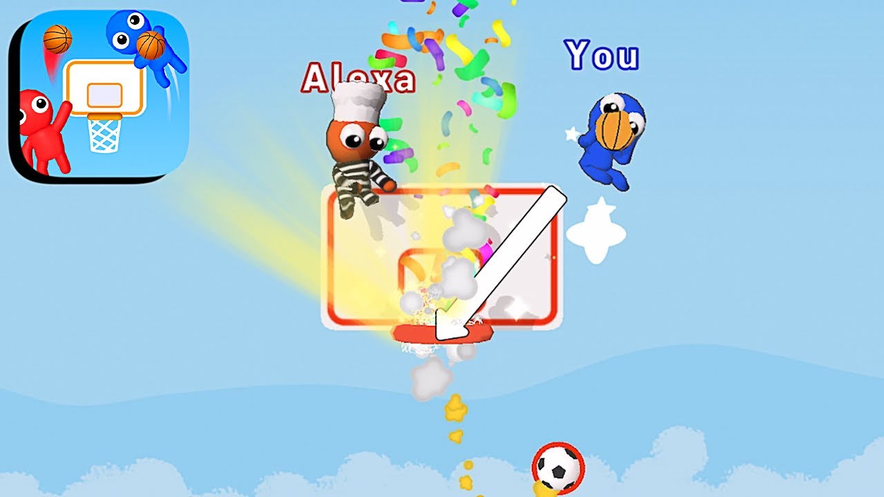 Basket Battle All Levels Gameplay Android,ios (Levels 1013) YouTube