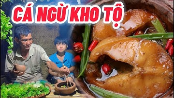 Ẩm Thực Chòi lá | Bữa Cơm Quê Nhà Món Cá Ngừ Kho Tộ Thơm Ngon Đậm Đà | Đồng Tâm Vlog