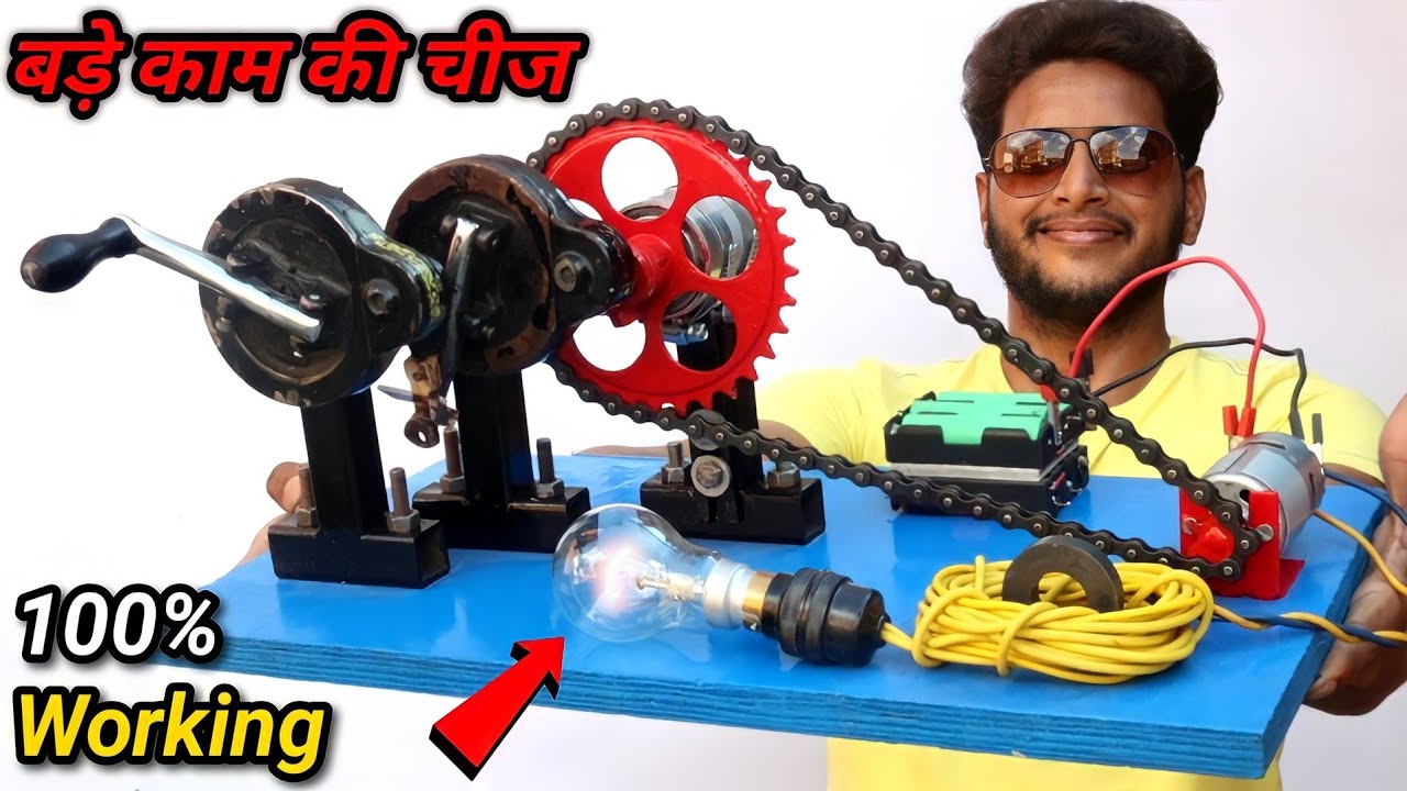 New idea 🤔 ❓ 10 new experiment with gear motor. free energy experiment