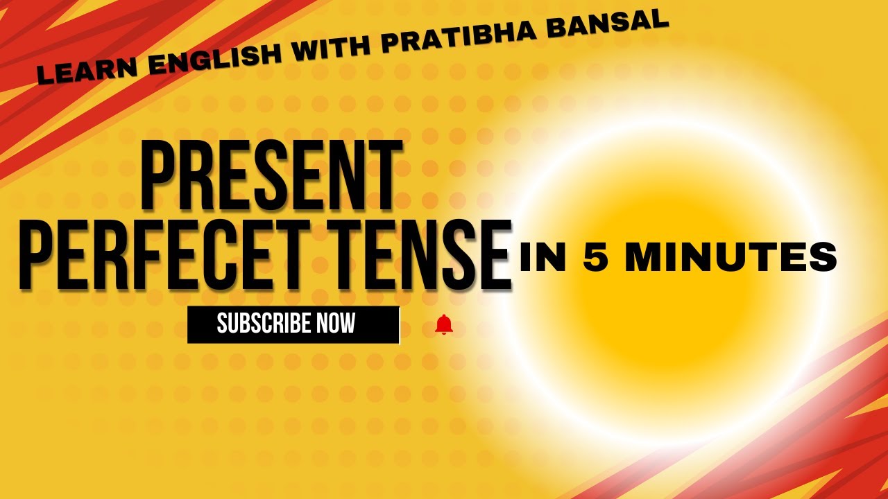 Present Perfect Tense - Part 1 - YouTube