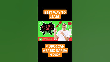 how to learn Moroccan Arabic Darija for beginners step by step with a Native Teacher in 2025🇲🇦✅