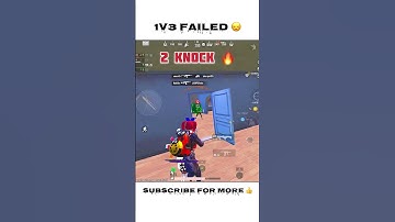 😷 1V 3 Failed Clutch With Dbs 😰 #pubg #bgmi #youtubeshorts #viral #bgmishorts #shortsvideo #pubg 🔥