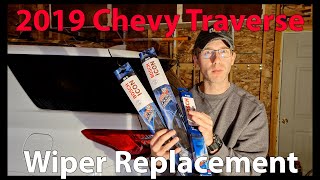 2019 Chevrolet Travers Wiper Blade Change by Huber's Ranch 26,097 views 2 years ago 7 minutes, 25 seconds