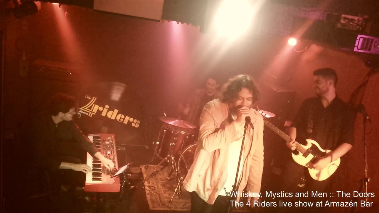 Whiskey, Mystics and Men (The Doors) :: The 4 Riders live at Armazén Bar