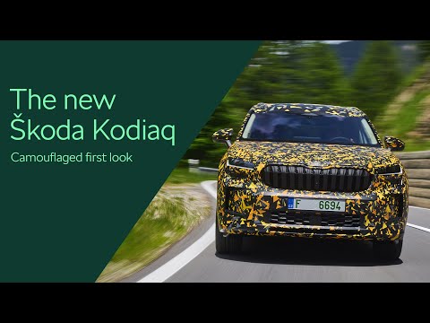 New Škoda Kodiaq: Camouflaged first look