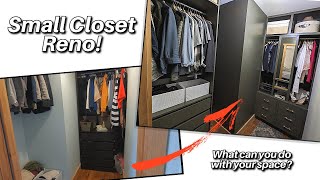 Small Closet Transformation: A Long Overdue Renovation