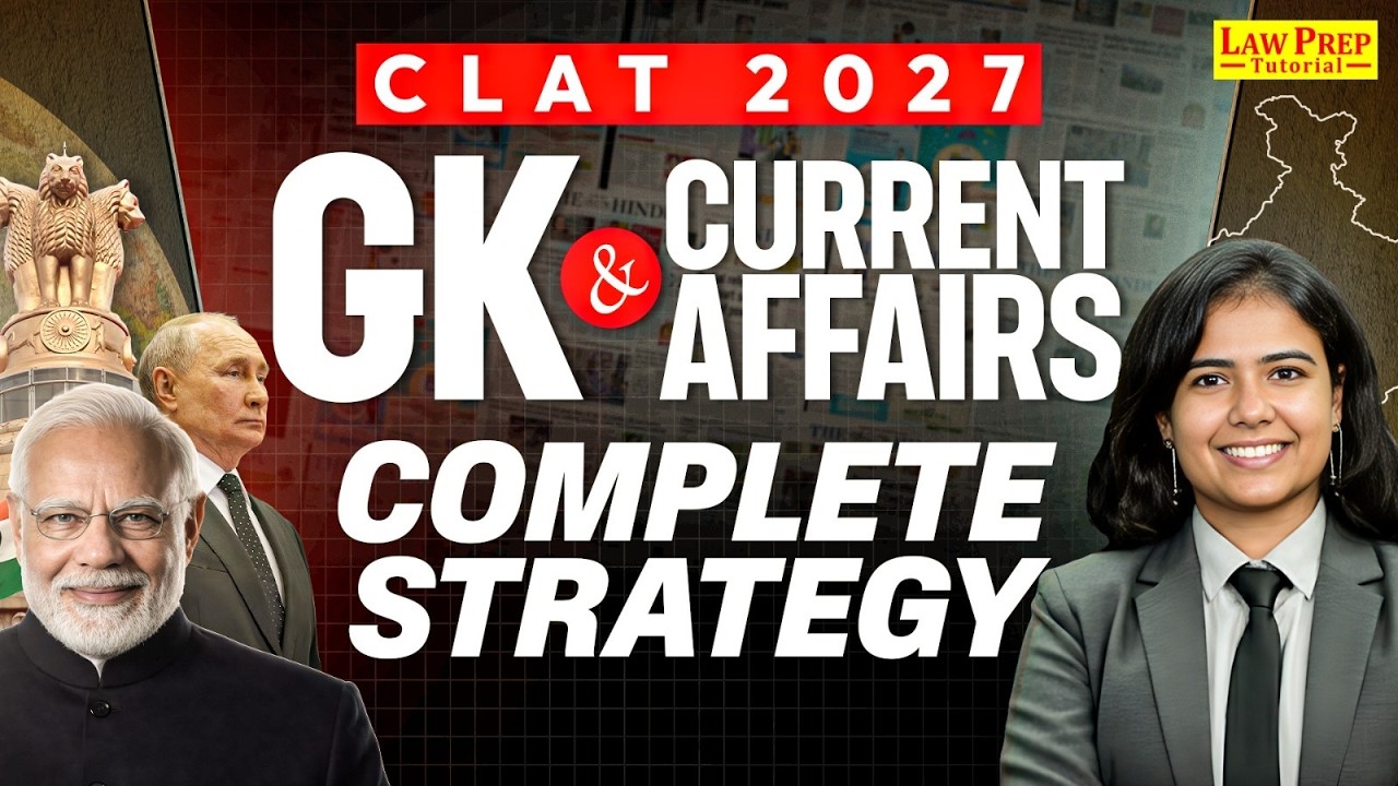 CLAT 2027: 6 Month Strategy for GK & Current Affairs | CLAT Roadmap ...