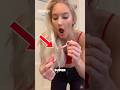 Her Lip Gloss Moved… But Only When No One Was Watching 😳💄👻 #shorts #shortvideo
