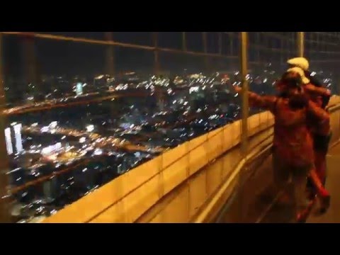 Baiyoke Tower II Observation Deck at Night (Bangkok) - Video 5 of 8