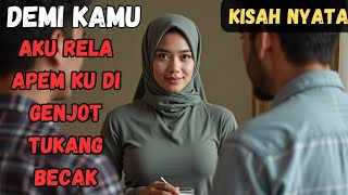 KISAH NYATA ❗AKU DI GENJOT TUKANG BECAK YANG PERKASA BEGINI CERITANYA.
