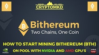 How to start mining Bithereum (BTH) on pool with NVIDIA and AMD GPU's screenshot 2
