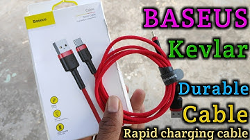Baseus Kevlar Durable Rapid data sinking & charging cable || GogiTech 4 You ||
