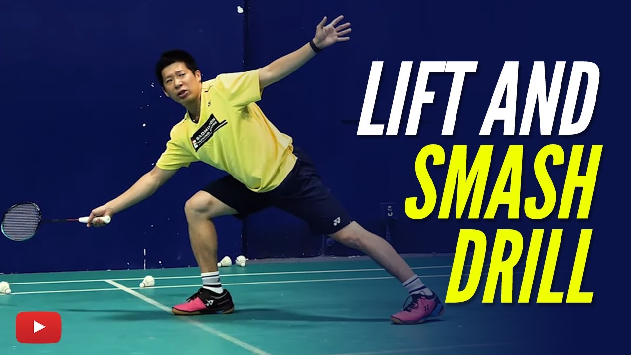 The Lift and Smash Drill Badminton Tutorial from Coach Efendi Wijaya