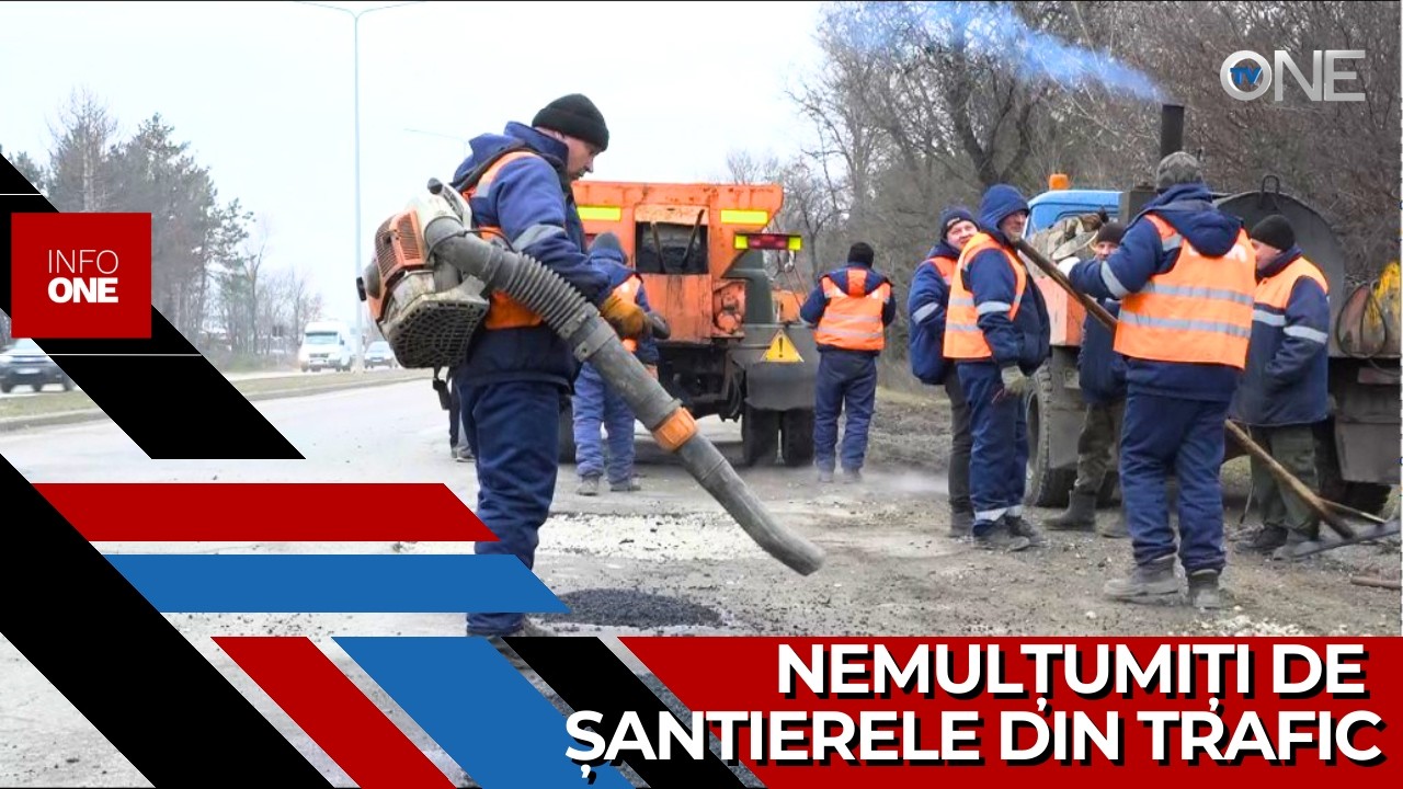 INFO ONE – Municipalitatea a demarat lucrările de reparație a drumurilor