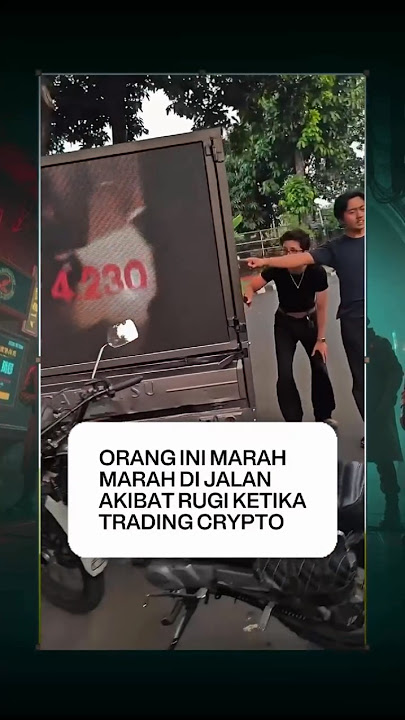 ORANG INI MARAH-MARAH DI JALAN KARENA RUGI CRYPTO 😔😲 #viral #shorts