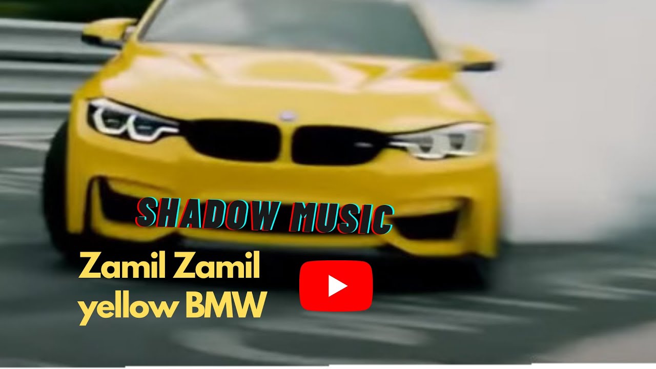 Zamil Zamil Yellow BMW Car Drift Video YouTube