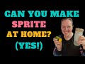 Can you make sprite at home sugarfree lemonlime soda recipe