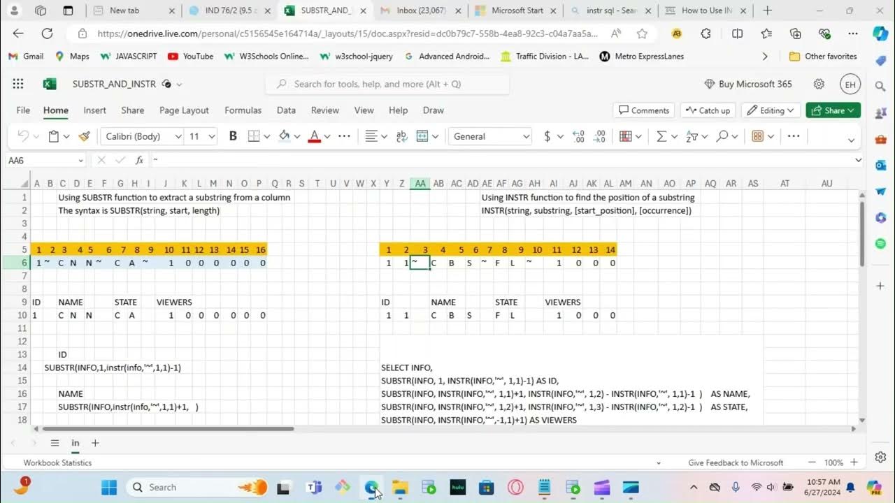 5-Using SUBSTR and INSTR Functions in SQL for Informatica Intelligent ...