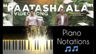 Paatashaala Song Piano Notations | AR Notations | Yuvarathnaa | Alex Robinson screenshot 4
