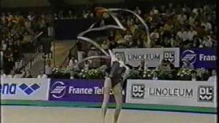 Ekaterina Serebrianskaya Ribbon Finals 1996 European Championships