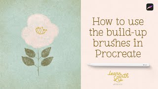 How to build up texture in Procreate using soft texture brushes screenshot 5