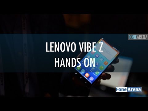 Lenovo Vibe Z Hands On