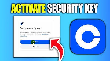 How To Activate Your Account Security Key On Coinbase - New Method