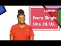 Every. Single. One. Of. Us. | Southwest Airlines