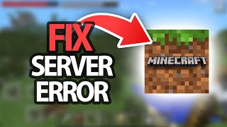 How To Fix Minecraft Mobile Server Error | Step By Step