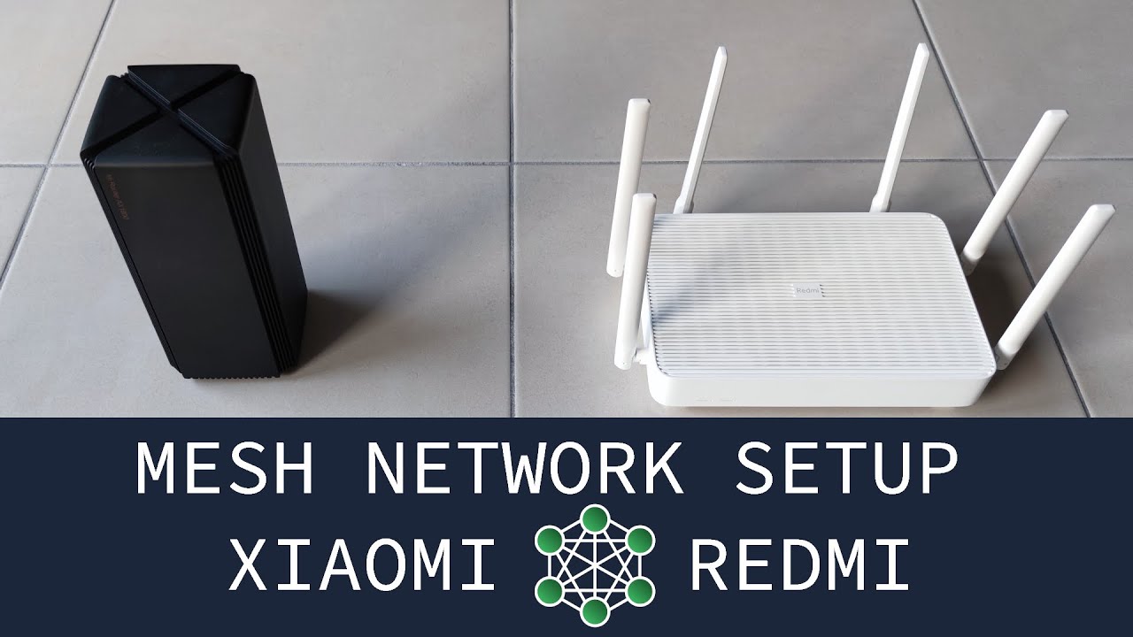 How to create a Mesh Network with Xiaomi and Redmi routers 