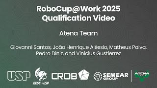 Atena Team - RoboCup@Work 2025 Qualification Video