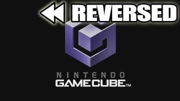 GameCube Startup Screen REVERSED
