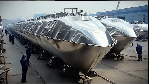 Ultra-fast Stainless Steel Boat Welding Technology. Giant Cruise Ship& Offshore Construction Process