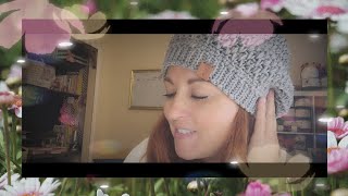How to attach a leather tag to crochet project
