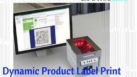 How to Print Dynamic Product Label | Browseinfo | Odoo Apps Features #odoo #dynamicproduct